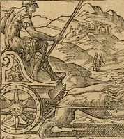 Picture 71 of 344 from Diverse imprese accommodate a diuerse moralità : con versi che i loro significati dichiarano : tratte da gli emblemi dell'Alciato (1549), leaf 33