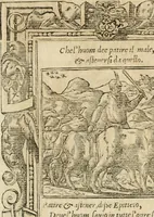Picture 84 of 344 from Diverse imprese accommodate a diuerse moralità : con versi che i loro significati dichiarano : tratte da gli emblemi dell'Alciato (1549), leaf 38
