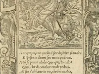 An illustration from Diverse imprese accommodate a diuerse moralità : con versi che i loro significati dichiarano : tratte da gli emblemi dell'Alciato (1549)