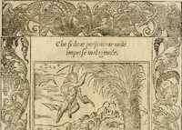 Picture 91 of 344 from Diverse imprese accommodate a diuerse moralità : con versi che i loro significati dichiarano : tratte da gli emblemi dell'Alciato (1549), leaf 40