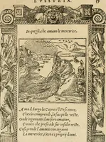 Picture 138 of 344 from Diverse imprese accommodate a diuerse moralità : con versi che i loro significati dichiarano : tratte da gli emblemi dell'Alciato (1549), leaf 60