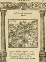 Picture 181 of 344 from Diverse imprese accommodate a diuerse moralità : con versi che i loro significati dichiarano : tratte da gli emblemi dell'Alciato (1549), leaf 80