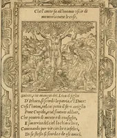 Picture 188 of 344 from Diverse imprese accommodate a diuerse moralità : con versi che i loro significati dichiarano : tratte da gli emblemi dell'Alciato (1549), leaf 84