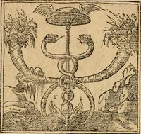 An illustration from Diverse imprese accommodate a diuerse moralità : con versi che i loro significati dichiarano : tratte da gli emblemi dell'Alciato (1549)