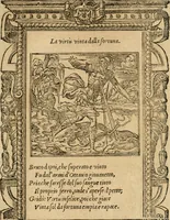 Picture 192 of 344 from Diverse imprese accommodate a diuerse moralità : con versi che i loro significati dichiarano : tratte da gli emblemi dell'Alciato (1549), leaf 86