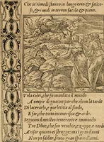Picture 207 of 344 from Diverse imprese accommodate a diuerse moralità : con versi che i loro significati dichiarano : tratte da gli emblemi dell'Alciato (1549), leaf 93