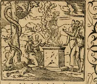 An illustration from Diverse imprese accommodate a diuerse moralità : con versi che i loro significati dichiarano : tratte da gli emblemi dell'Alciato (1549)