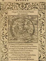 Picture 214 of 344 from Diverse imprese accommodate a diuerse moralità : con versi che i loro significati dichiarano : tratte da gli emblemi dell'Alciato (1549), leaf 95