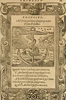 Picture 222 of 344 from Diverse imprese accommodate a diuerse moralità : con versi che i loro significati dichiarano : tratte da gli emblemi dell'Alciato (1549), leaf 98