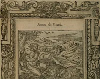 An illustration from Diverse imprese accomodate a diverse moralità, co versi che i loro significati dichiarano insieme con molte altre mella lingua italiana non piu tradotte (1576)