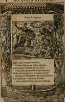 An illustration from Diverse imprese accomodate a diverse moralità, co versi che i loro significati dichiarano insieme con molte altre mella lingua italiana non piu tradotte (1576)
