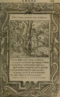An illustration from Diverse imprese accomodate a diverse moralità, co versi che i loro significati dichiarano insieme con molte altre mella lingua italiana non piu tradotte (1576)