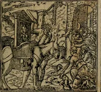 An illustration from Diverse imprese accomodate a diverse moralità, co versi che i loro significati dichiarano insieme con molte altre mella lingua italiana non piu tradotte (1576)