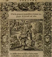 An illustration from Diverse imprese accomodate a diverse moralità, co versi che i loro significati dichiarano insieme con molte altre mella lingua italiana non piu tradotte (1576)