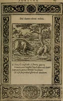 An illustration from Diverse imprese accomodate a diverse moralità, co versi che i loro significati dichiarano insieme con molte altre mella lingua italiana non piu tradotte (1576)