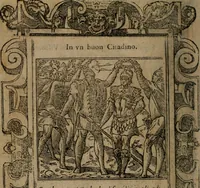 An illustration from Diverse imprese accomodate a diverse moralità, co versi che i loro significati dichiarano insieme con molte altre mella lingua italiana non piu tradotte (1576)