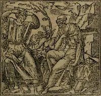 An illustration from Diverse imprese accomodate a diverse moralità, co versi che i loro significati dichiarano insieme con molte altre mella lingua italiana non piu tradotte (1576)