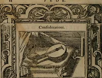 An illustration from Diverse imprese accomodate a diverse moralità, co versi che i loro significati dichiarano insieme con molte altre mella lingua italiana non piu tradotte (1576)