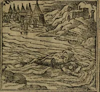 An illustration from Diverse imprese accomodate a diverse moralità, co versi che i loro significati dichiarano insieme con molte altre mella lingua italiana non piu tradotte (1576)