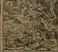 An illustration from Diverse imprese accomodate a diverse moralità, co versi che i loro significati dichiarano insieme con molte altre mella lingua italiana non piu tradotte (1576)