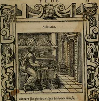 An illustration from Diverse imprese accomodate a diverse moralità, co versi che i loro significati dichiarano insieme con molte altre mella lingua italiana non piu tradotte (1576)