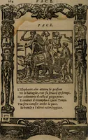 An illustration from Diverse imprese accomodate a diverse moralità, co versi che i loro significati dichiarano insieme con molte altre mella lingua italiana non piu tradotte (1576)