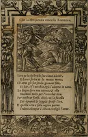 An illustration from Diverse imprese accomodate a diverse moralità, co versi che i loro significati dichiarano insieme con molte altre mella lingua italiana non piu tradotte (1576)