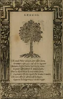 An illustration from Diverse imprese accomodate a diverse moralità, co versi che i loro significati dichiarano insieme con molte altre mella lingua italiana non piu tradotte (1576)