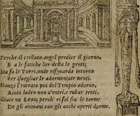 An illustration from Diverse imprese accomodate a diverse moralità, co versi che i loro significati dichiarano insieme con molte altre mella lingua italiana non piu tradotte (1576)