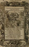 An illustration from Diverse imprese accomodate a diverse moralità, co versi che i loro significati dichiarano insieme con molte altre mella lingua italiana non piu tradotte (1576)