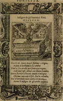An illustration from Diverse imprese accomodate a diverse moralità, co versi che i loro significati dichiarano insieme con molte altre mella lingua italiana non piu tradotte (1576)
