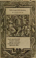 An illustration from Diverse imprese accomodate a diverse moralità, co versi che i loro significati dichiarano insieme con molte altre mella lingua italiana non piu tradotte (1576)