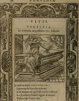 An illustration from Diverse imprese accomodate a diverse moralità, co versi che i loro significati dichiarano insieme con molte altre mella lingua italiana non piu tradotte (1576)