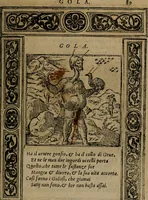 An illustration from Diverse imprese accomodate a diverse moralità, co versi che i loro significati dichiarano insieme con molte altre mella lingua italiana non piu tradotte (1576)