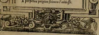 An illustration from Diverse imprese accomodate a diverse moralità, co versi che i loro significati dichiarano insieme con molte altre mella lingua italiana non piu tradotte (1576)