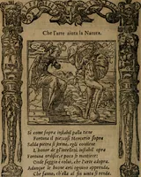 An illustration from Diverse imprese accomodate a diverse moralità, co versi che i loro significati dichiarano insieme con molte altre mella lingua italiana non piu tradotte (1576)