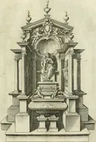 An illustration from Diversi ornamenti capricciosi per depositi o altari, vtilisimi a virtuosi (1625)