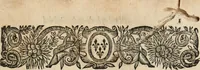 An illustration from Divers plaidoyez tovchant la cavse dv gvevx de Vernon : avec le plaidoyé de monsieur Bignon, advocat general : Et quelques autres plaidoyez, & errests sur differentes matières (1665)