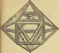 An illustration from Divina proportione : opera a tutti glingegni perspicaci e curiosi necessaria oue ciascun studioso di philosophia: prospettiua pictura sculptura: architectura: musica: e altre mathematice: suavissima: sotile: e admirabile doctrina consequira: e delecterassi: co[n] varie questione de secretissima scientia (1509)