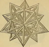 An illustration from Divina proportione : opera a tutti glingegni perspicaci e curiosi necessaria oue ciascun studioso di philosophia: prospettiua pictura sculptura: architectura: musica: e altre mathematice: suavissima: sotile: e admirabile doctrina consequira: e delecterassi: co[n] varie questione de secretissima scientia (1509)