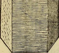 An illustration from Divina proportione : opera a tutti glingegni perspicaci e curiosi necessaria oue ciascun studioso di philosophia: prospettiua pictura sculptura: architectura: musica: e altre mathematice: suavissima: sotile: e admirabile doctrina consequira: e delecterassi: co[n] varie questione de secretissima scientia (1509)