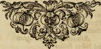 An illustration from Divo Francisco Borgiæ è Duce Gandiæ tertio, Soc. Jesu generali, à Clemente X Pont. Max. sanctorum clitum fastis ad scripto, Encomia emblemate, prosa, versu in de salvatoris Soc. Iesv ad S. Clementem, publice affixa in perpetuum amoris monumentum re ac typis incidi fecerunt, dum philosophum eius auspicys cptam primâ laureâ coronarent (1672)