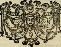 An illustration from Divo Francisco Borgiæ è Duce Gandiæ tertio, Soc. Jesu generali, à Clemente X Pont. Max. sanctorum clitum fastis ad scripto, Encomia emblemate, prosa, versu in de salvatoris Soc. Iesv ad S. Clementem, publice affixa in perpetuum amoris monumentum re ac typis incidi fecerunt, dum philosophum eius auspicys cptam primâ laureâ coronarent (1672)