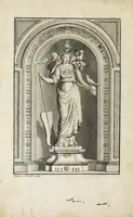 An illustration from Dizionario mitologico : ovvero della favola, poetico, storico ec. in cui esttamente si spiega l'origine degli dei, de' semidei, e gegli eroi dell'antico gentilessimo, i misteri, i dogmi, il culto, i sacrifizj, i giuochi, le feste, e tutto ciò, che appartiene alla religione de' Gentilli ... (1755)