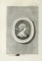 An illustration from Dizionario mitologico : ovvero della favola, poetico, storico ec. in cui esttamente si spiega l'origine degli dei, de' semidei, e gegli eroi dell'antico gentilessimo, i misteri, i dogmi, il culto, i sacrifizj, i giuochi, le feste, e tutto ciò, che appartiene alla religione de' Gentilli ... (1755)