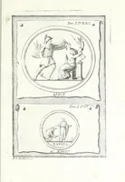 An illustration from Dizionario mitologico, ovvero, Della favola, storico, poetico, simbolico ec. in cui esattamente si spiega l'origine degli dei, de' semidei, e degli eroi dell' antico gentilesimo, i misterj, i dogmi, il culto, i sacrifizj, i giuochi, le feste, e tutto ciò, che appartiene alla religione de' gentili ... (1776)