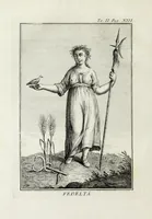 Picture 2 of 26 from Dizionario mitologico : ovvero della favola, poetico, storico ec. in cui esttamente si spiega l'origine degli dei, de' semidei, e gegli eroi dell'antico gentilessimo, i misteri, i dogmi, il culto, i sacrifizj, i giuochi, le feste, e tutto ciò, che appartiene alla religione de' Gentilli ... (1755), leaf 22