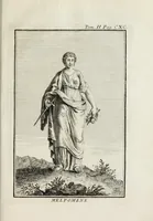 Picture 18 of 26 from Dizionario mitologico : ovvero della favola, poetico, storico ec. in cui esttamente si spiega l'origine degli dei, de' semidei, e gegli eroi dell'antico gentilessimo, i misteri, i dogmi, il culto, i sacrifizj, i giuochi, le feste, e tutto ciò, che appartiene alla religione de' Gentilli ... (1755), leaf 241