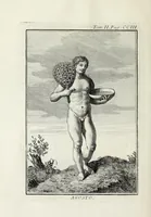Picture 19 of 26 from Dizionario mitologico : ovvero della favola, poetico, storico ec. in cui esttamente si spiega l'origine degli dei, de' semidei, e gegli eroi dell'antico gentilessimo, i misteri, i dogmi, il culto, i sacrifizj, i giuochi, le feste, e tutto ciò, che appartiene alla religione de' Gentilli ... (1755), leaf 262