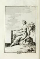 Picture 10 of 22 from Dizionario mitologico : ovvero della favola, poetico, storico ec. in cui esttamente si spiega l'origine degli dei, de' semidei, e gegli eroi dell'antico gentilessimo, i misteri, i dogmi, il culto, i sacrifizj, i giuochi, le feste, e tutto ciò, che appartiene alla religione de' Gentilli ... (1755), leaf 112